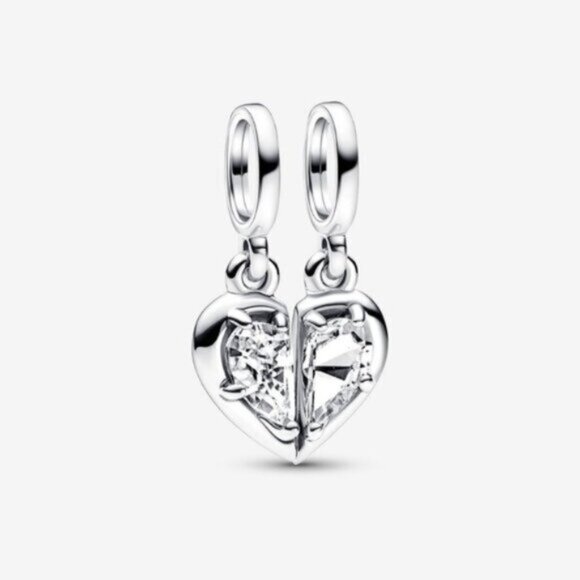 Pandora Splittable Mother & Daughter Dangle Charm - Picture 1 of 5